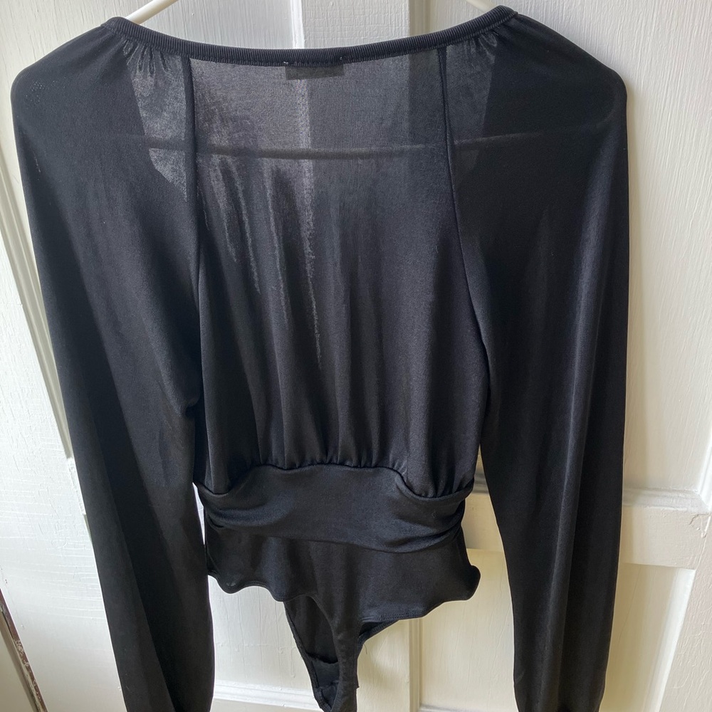 Free People Intimately In Your Arms bodysuit black size S excellent condition - Picture 9 of 9